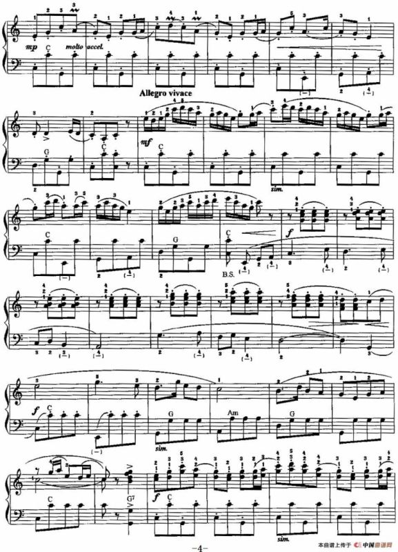 中国民歌手风琴曲集：59、江南好