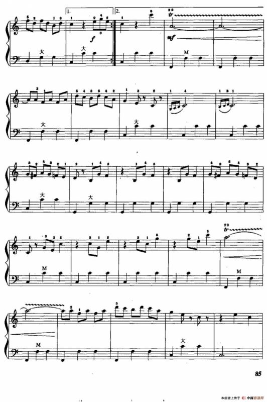 儿童手风琴曲：杜鹃圆舞曲