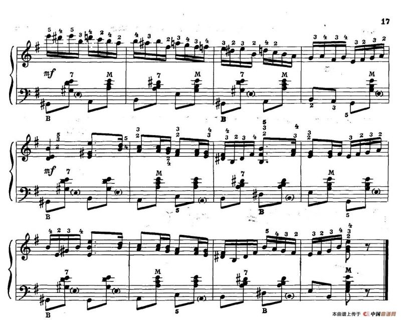 前苏联《业余手风琴演奏家》1979第4期（第10首）