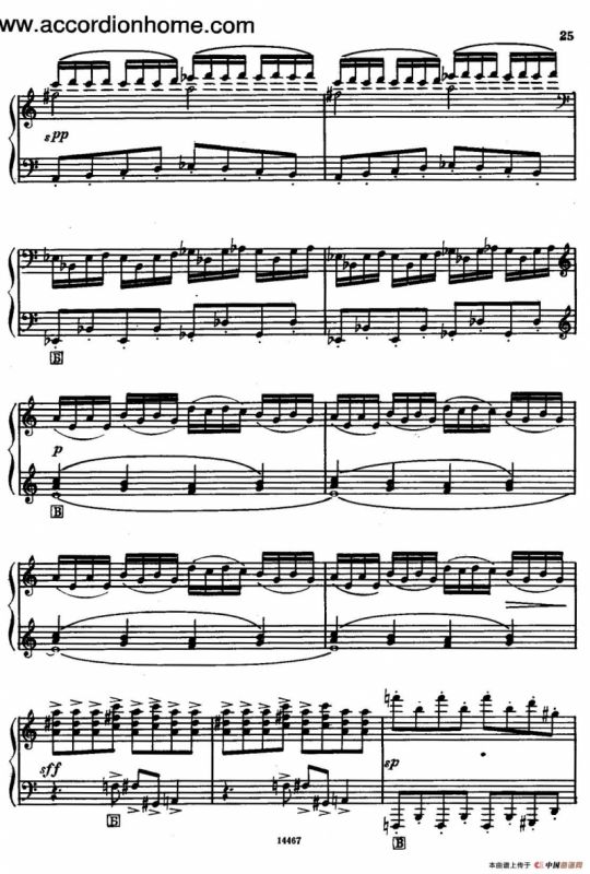 Sonate No.3（奏鸣曲三号）（第二乐章）