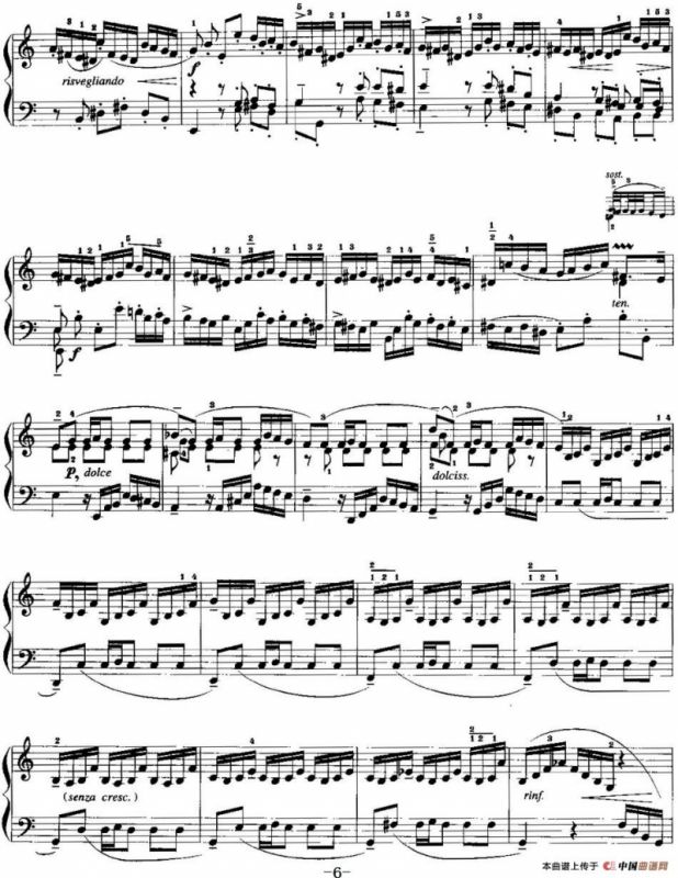 手风琴复调作品：前奏曲（选自第二英国组曲）