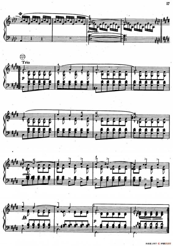 即兴曲（舒伯特曲、张子敏改编）