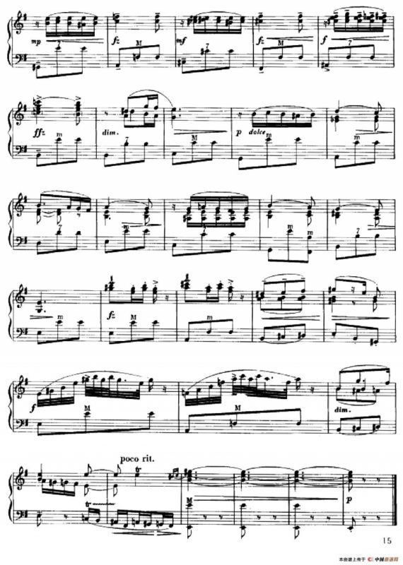 斯拉夫舞曲第10号（Dvorak Slavonic Dance No. 10）