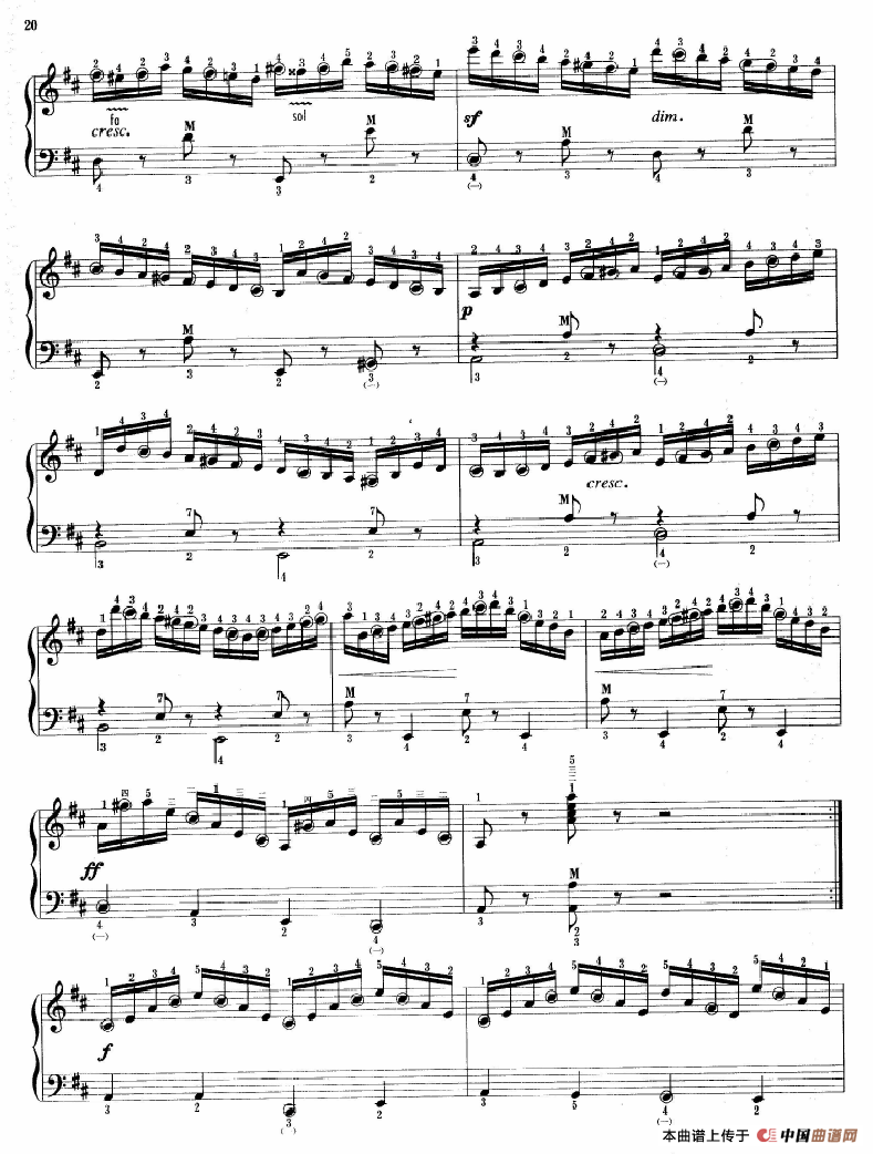 练习曲（Op.740 No.3）