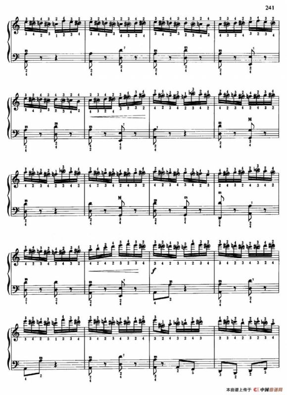 野蜂飞舞（带指法）