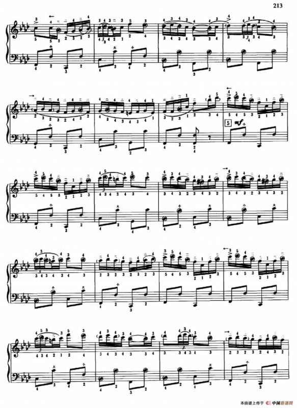 芬兰波尔卡（带指法）