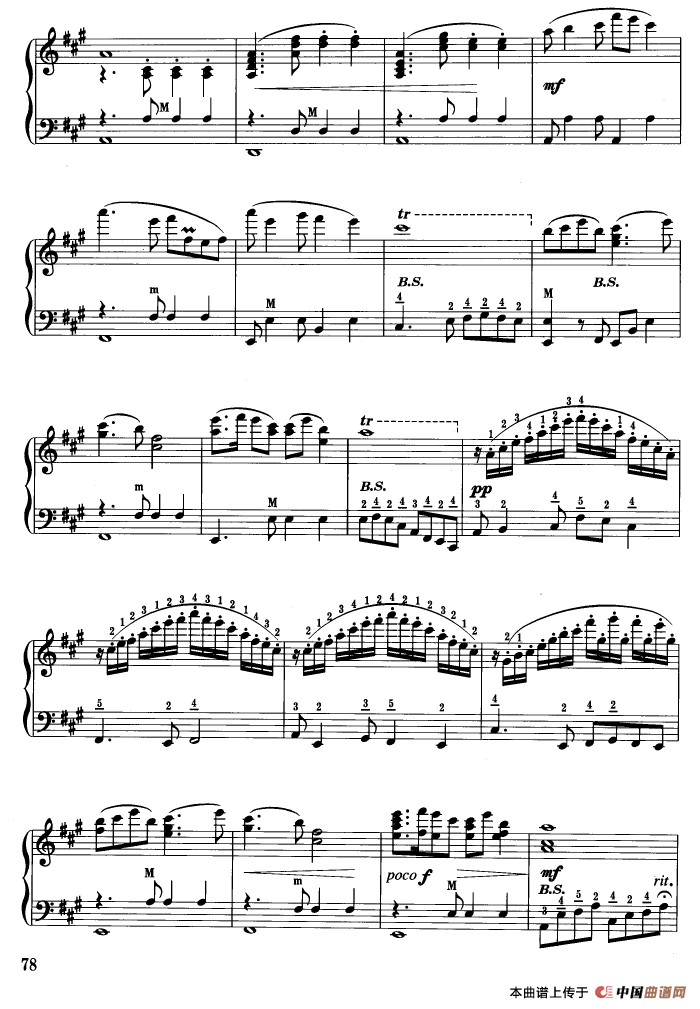 彩云追月（张波改编版本）