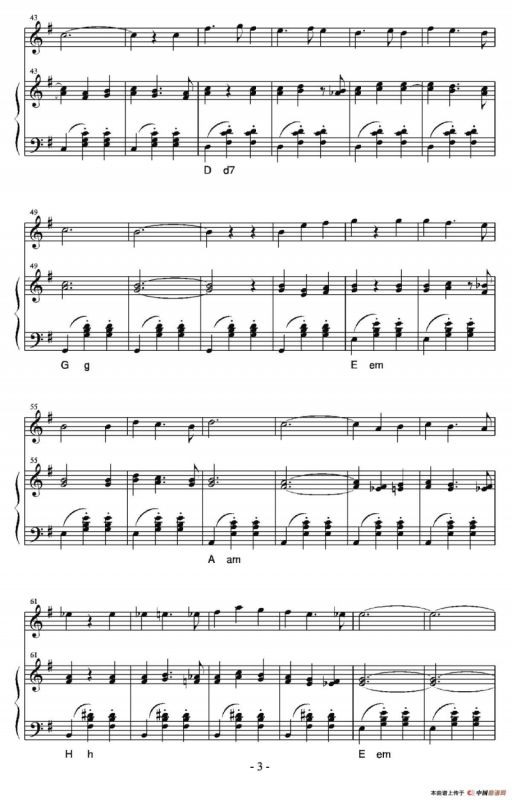 Yann Tiersen-La Valse Des Vieux Os （钢琴伴奏谱）