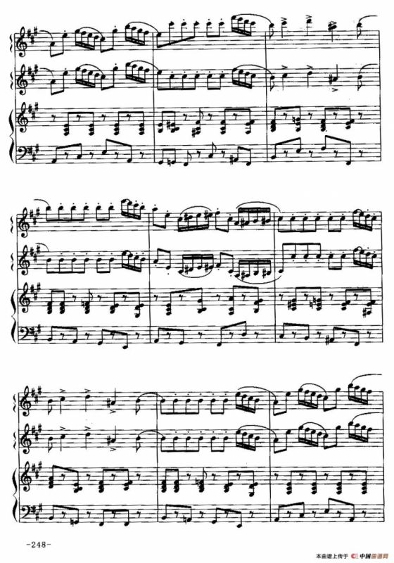 小天鹅舞曲（三重奏）