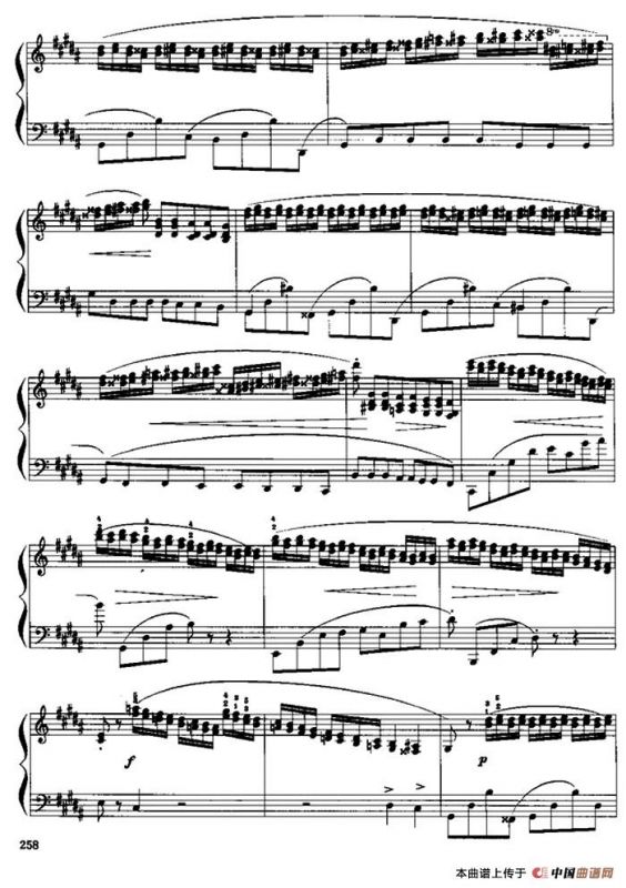 手风琴练习曲（肖邦作品25之6）