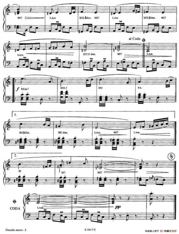 Piazzolla合集：17、Guardia Nueva