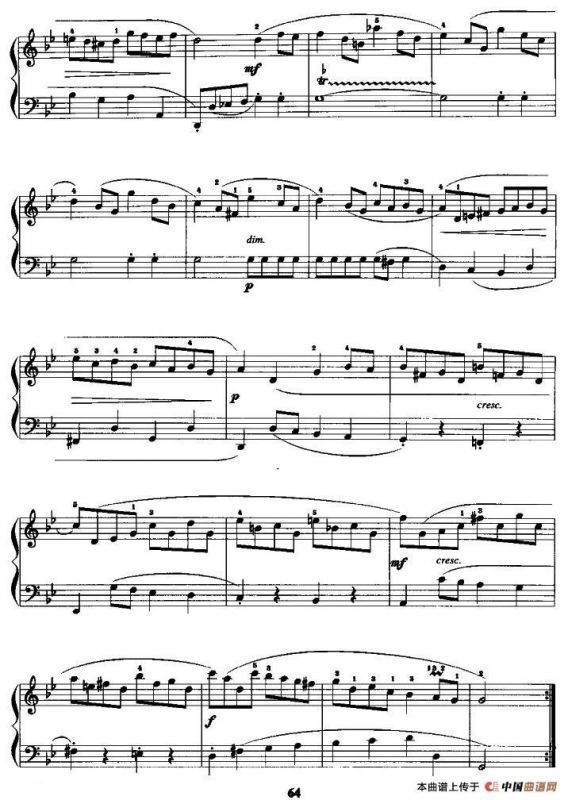 加伏特舞曲（J·S·巴赫作曲版）