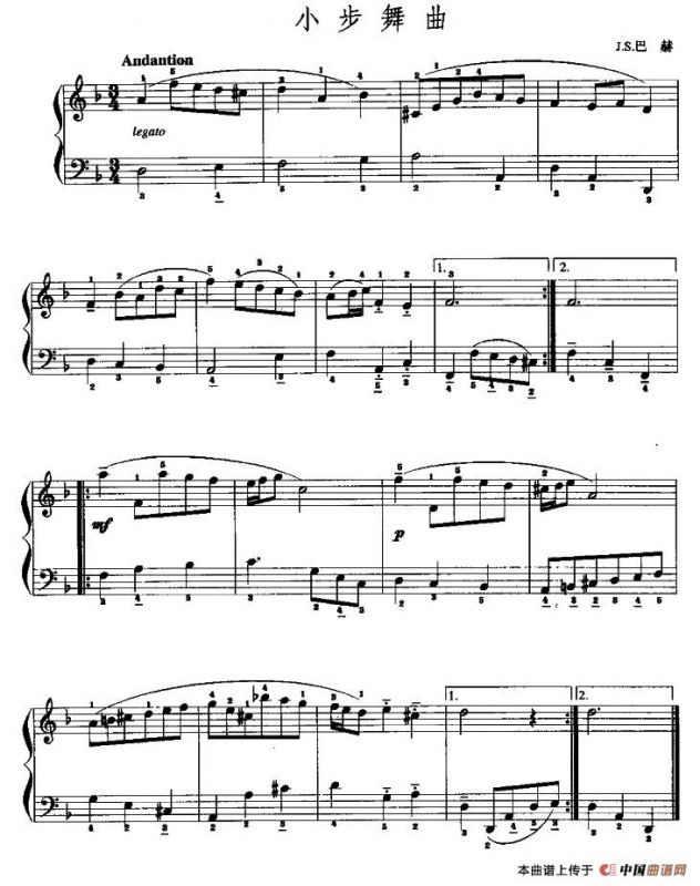 小步舞曲（J·S·巴赫作曲版）