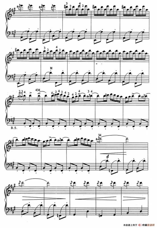 云雀（罗马尼亚民间乐曲、陈志改编版）