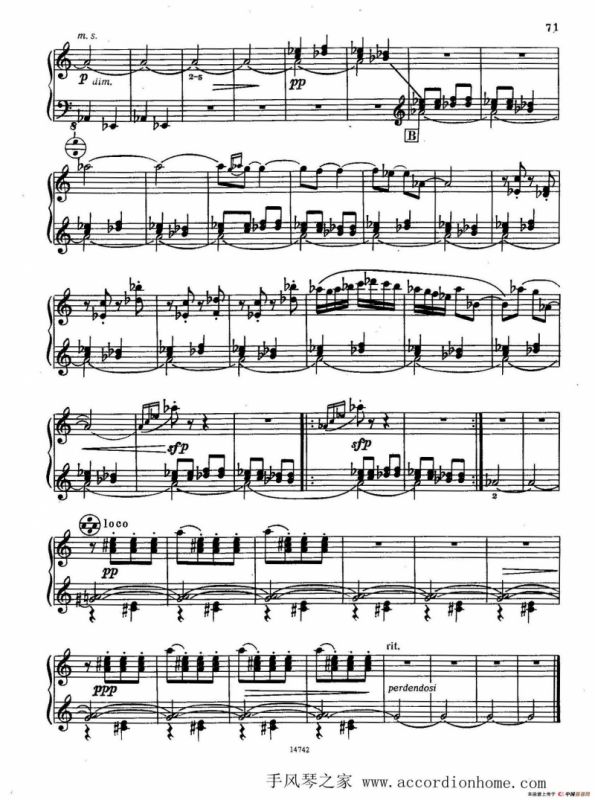 佐罗塔耶夫-六首儿童组曲之六