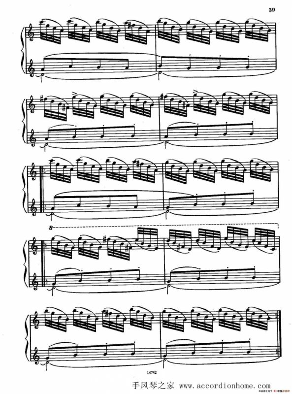 佐罗塔耶夫-六首儿童组曲之三