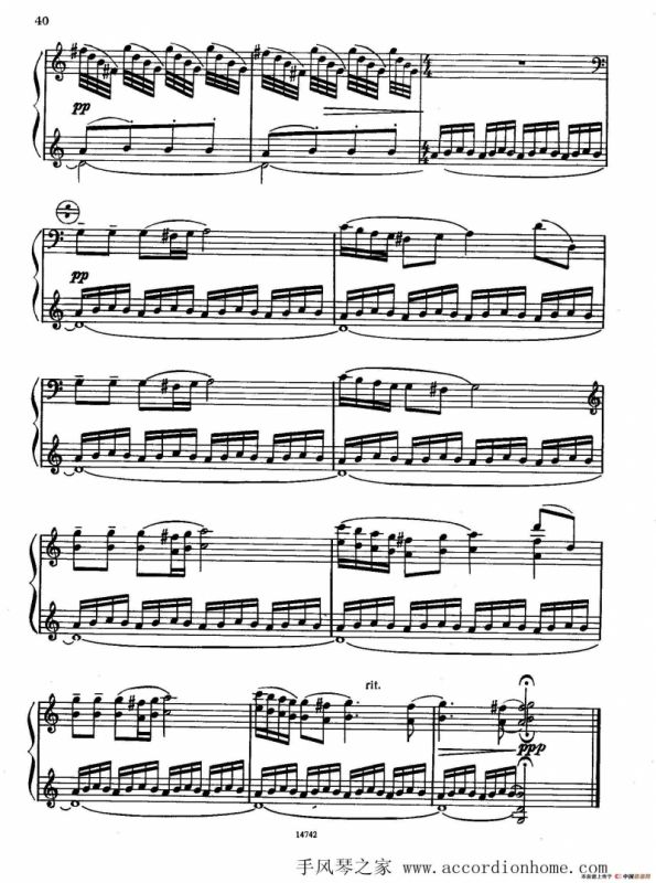 佐罗塔耶夫-六首儿童组曲之三