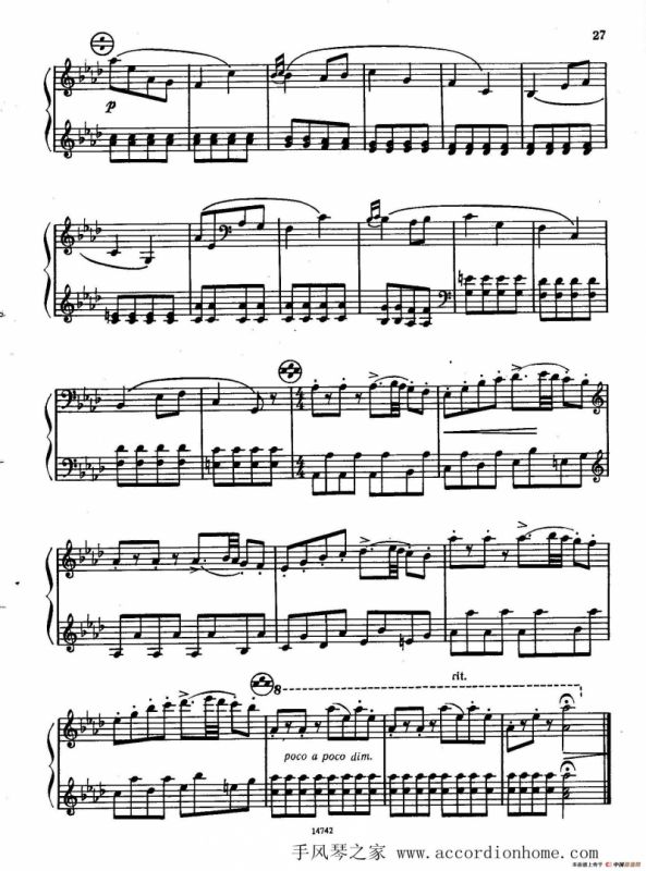 佐罗塔耶夫-六首儿童组曲之二