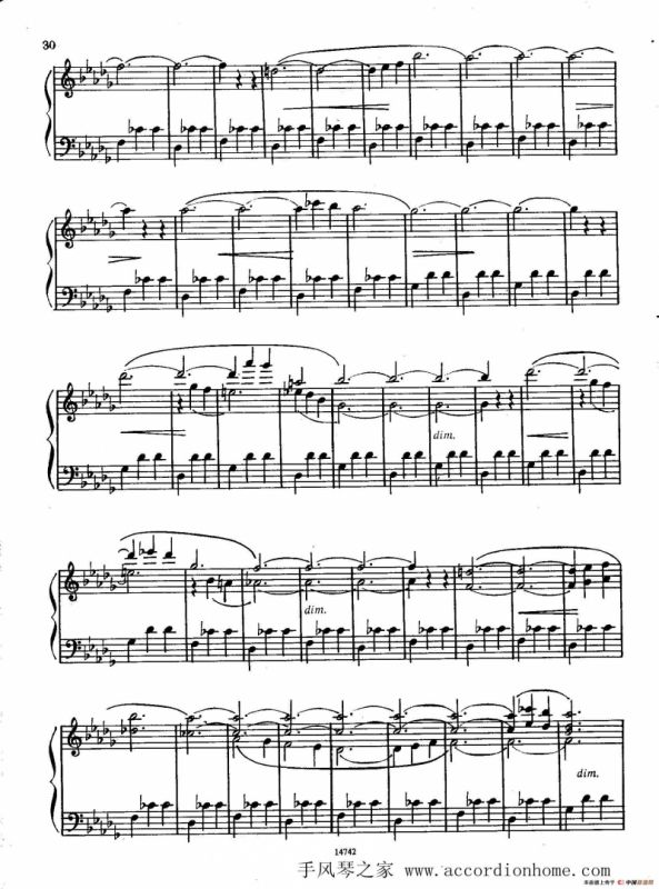 佐罗塔耶夫-六首儿童组曲之二