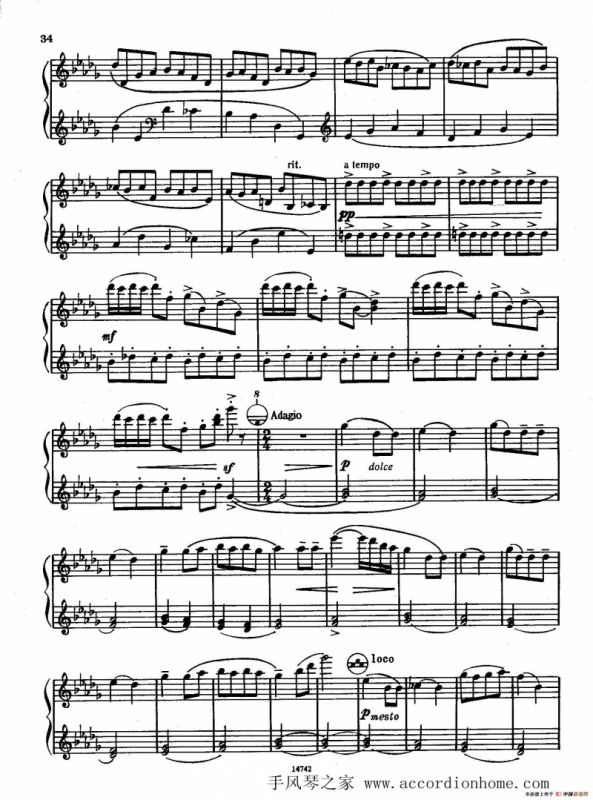 佐罗塔耶夫-六首儿童组曲之二