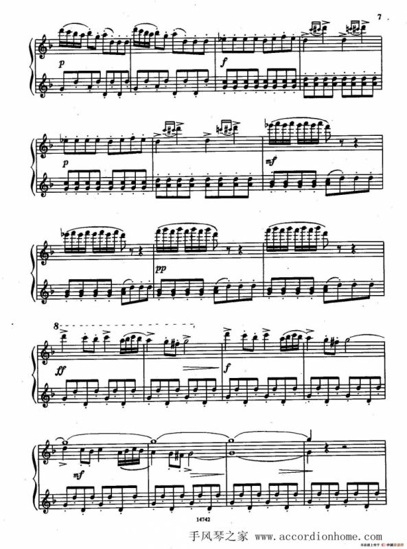 佐罗塔耶夫-六首儿童组曲之一