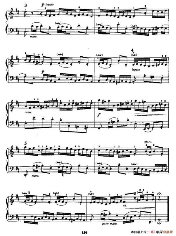 b小调二部创意曲 No.15