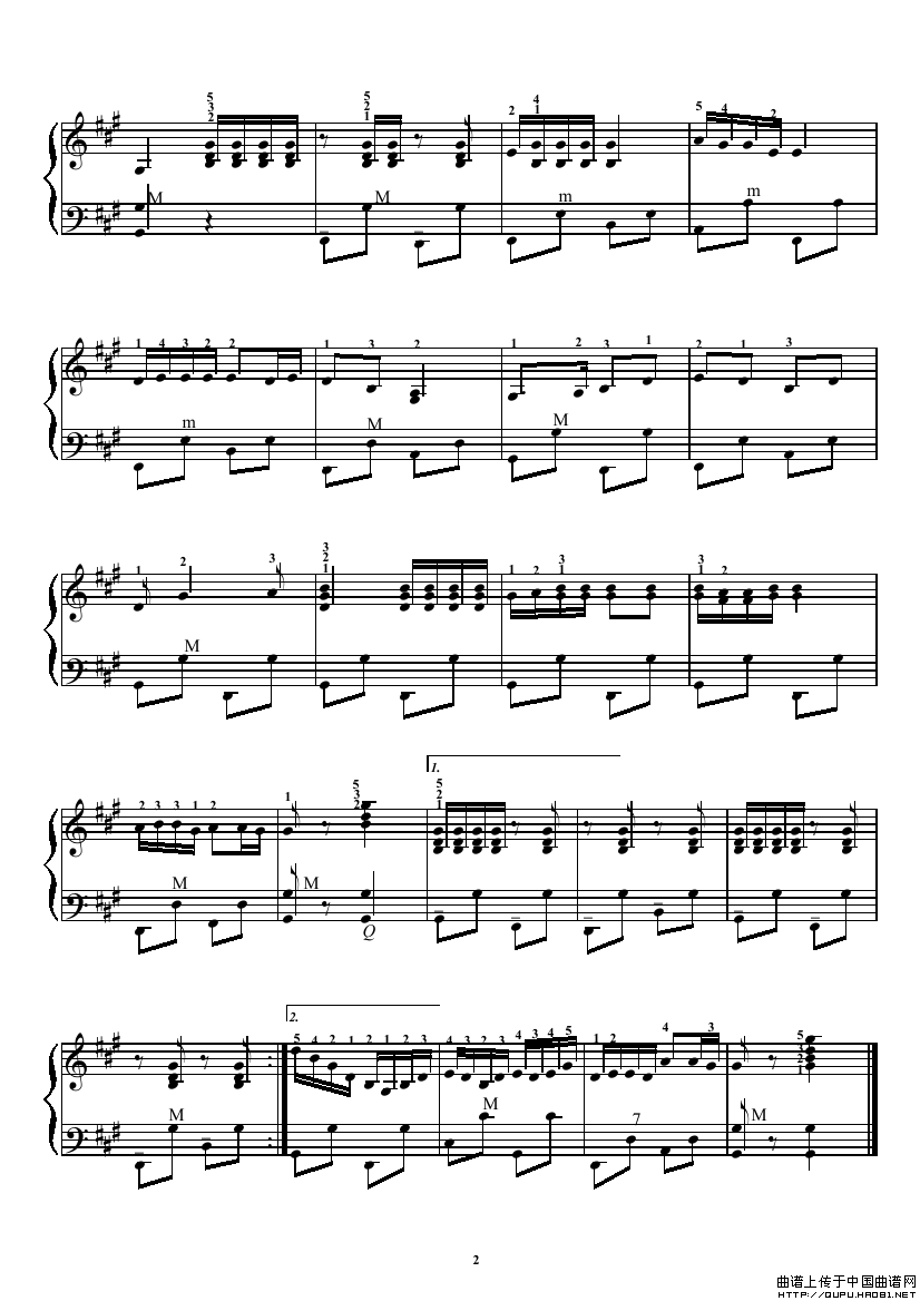 假如你要认识我（二级练习曲）