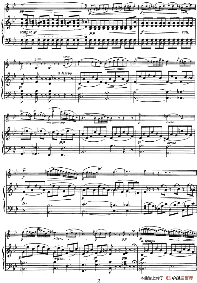 Nocturne（约翰·菲尔德作曲版、小提琴+钢琴伴奏）