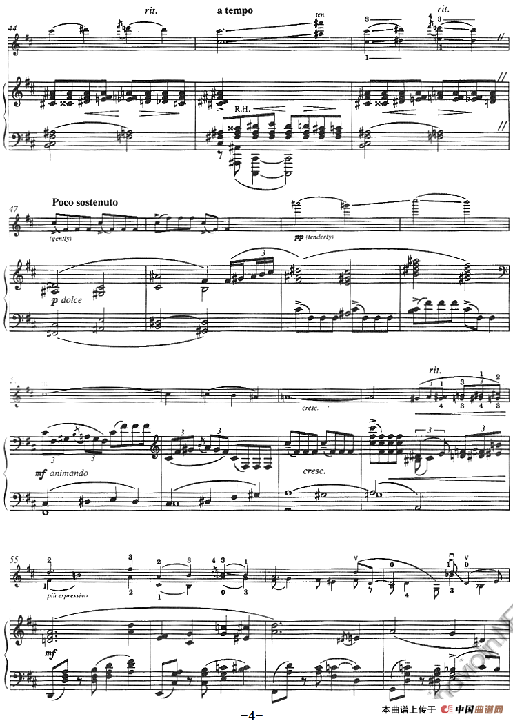 贝丝，你现在是我的爱人——选自《波吉与贝丝》（Bess,You Is My Woman Now、from Porgy and Bess、小提琴+钢琴伴奏）