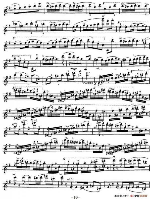 Sarasate《Carmen Fantasy》Op.25（萨拉萨蒂《卡门幻想曲》Op.25）