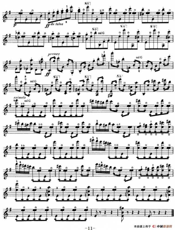 Sarasate《Carmen Fantasy》Op.25（萨拉萨蒂《卡门幻想曲》Op.25）
