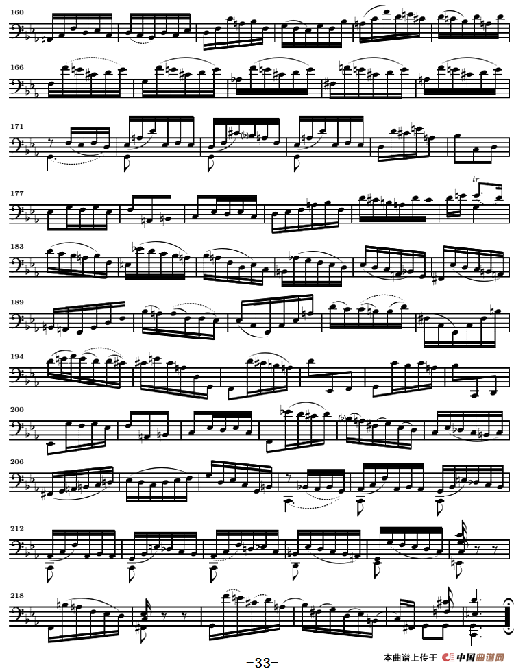 巴赫《大提琴无伴奏六首组曲》：Suite Ⅴ