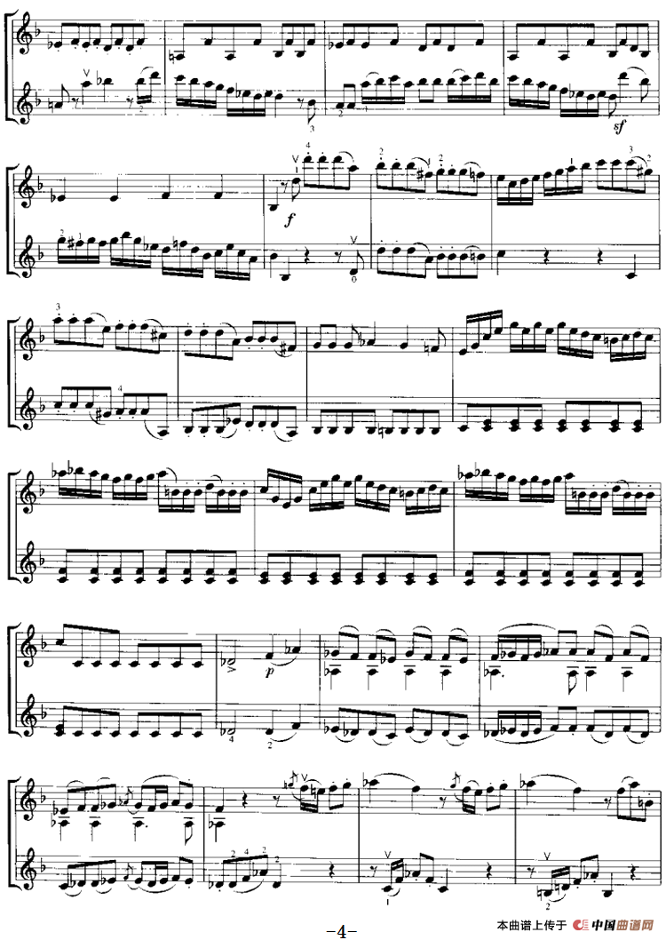 霍曼《小提琴基础教程》选曲：二重协奏曲