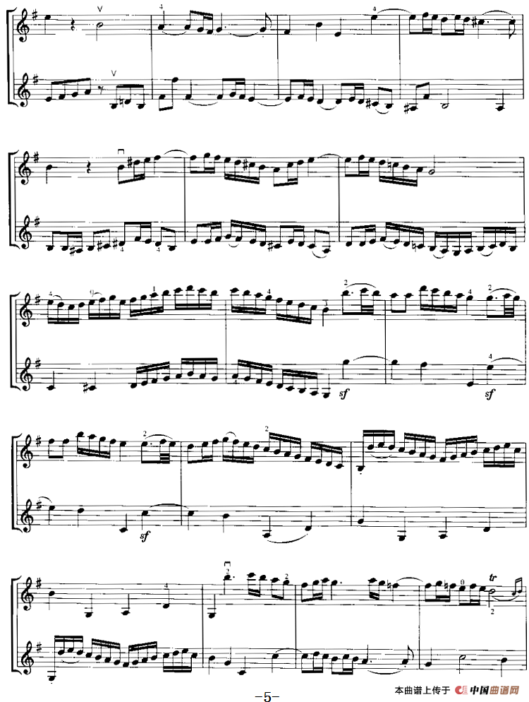 霍曼《小提琴基础教程》选曲：回忆（二重奏）