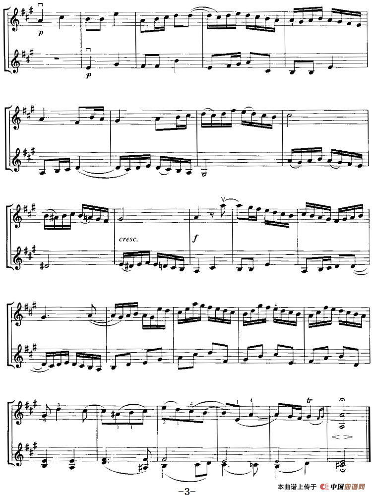 霍曼《小提琴基础教程》选曲：快乐的农夫（二重奏）