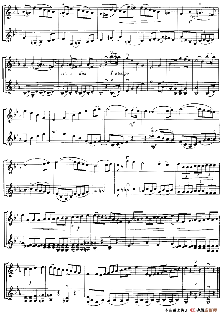 霍曼《小提琴基础教程》选曲：五月的蜂王（二重奏）