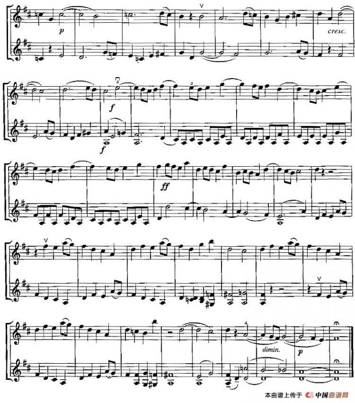 霍曼《小提琴基础教程》选曲：小师傅（二重奏）