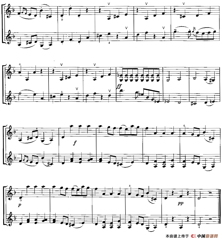 霍曼《小提琴基础教程》选曲：倔强的孩子（二重奏）