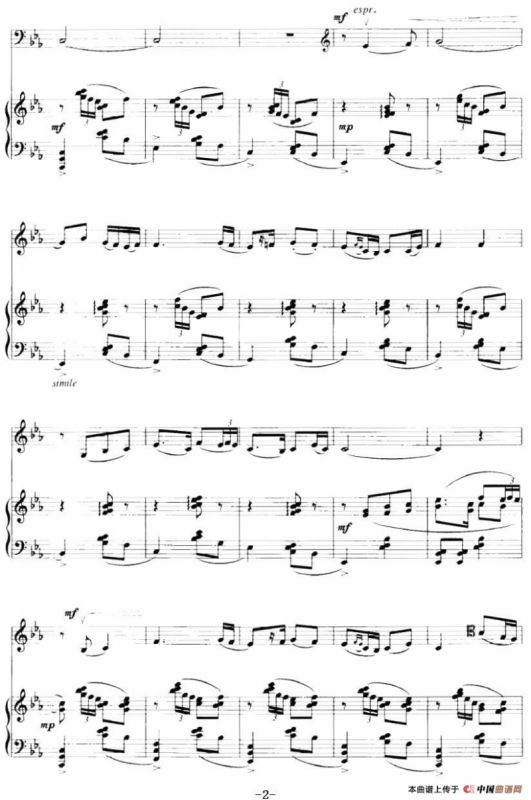 鼓舞（大提琴+钢琴伴奏）