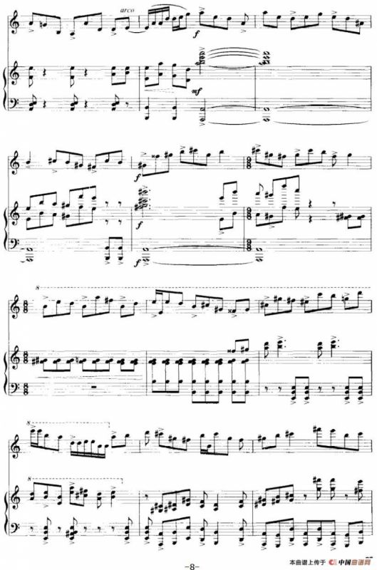 舞！舞！！（小提琴+钢琴伴奏）