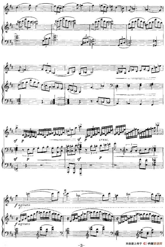 潇湘音诗（小提琴+钢琴伴奏）