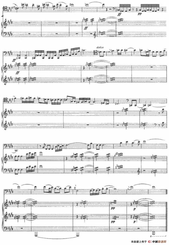 思想枝（大提琴+钢琴伴奏）