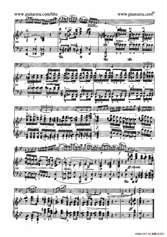 Sonata for Cello and Piano in g Minor Op.65（g小调大提琴奏鸣曲·大提琴+钢琴）