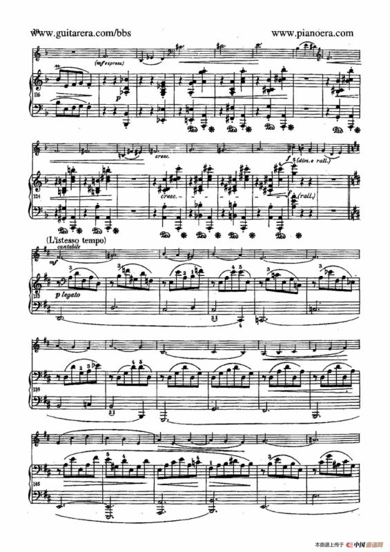 Sonata for Cello and Piano in g Minor Op.65（g小调大提琴奏鸣曲·大提琴+钢琴）