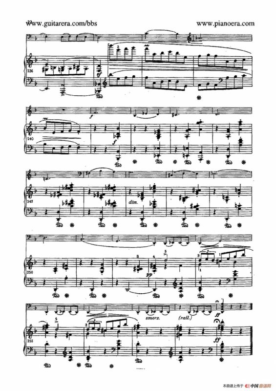 Sonata for Cello and Piano in g Minor Op.65（g小调大提琴奏鸣曲·大提琴+钢琴）