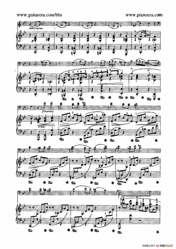 Sonata for Cello and Piano in g Minor Op.65（g小调大提琴奏鸣曲·大提琴+钢琴）