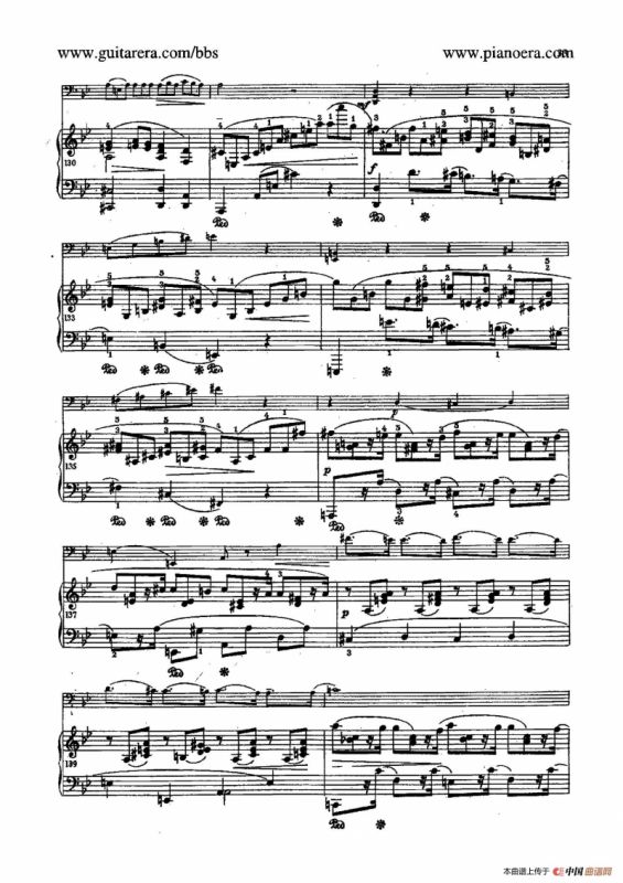 Sonata for Cello and Piano in g Minor Op.65（g小调大提琴奏鸣曲·大提琴+钢琴）