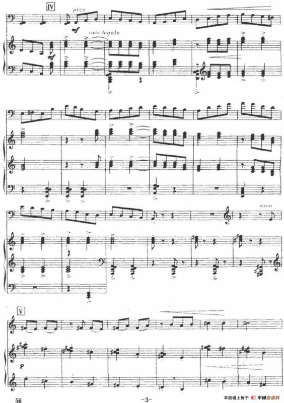 大提琴变奏曲（大提琴+钢琴伴奏）