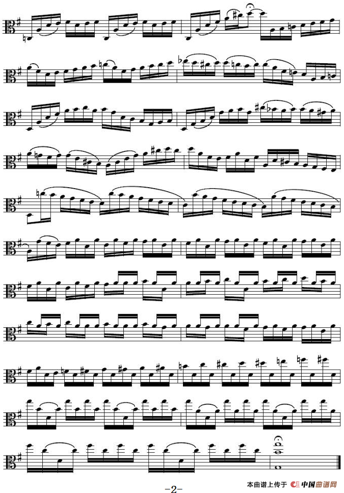 Bach《6 Suites》（巴赫《组曲》、中提琴）