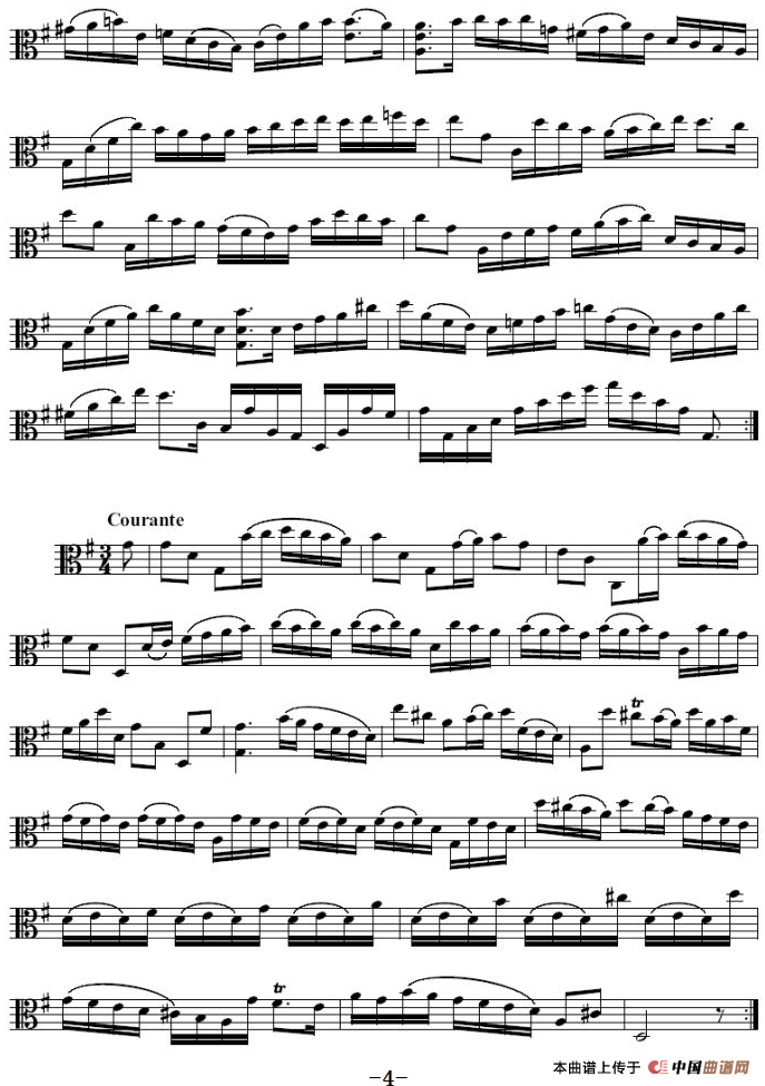 Bach《6 Suites》（巴赫《组曲》、中提琴）